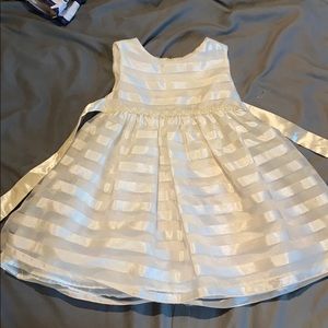 White formal dress